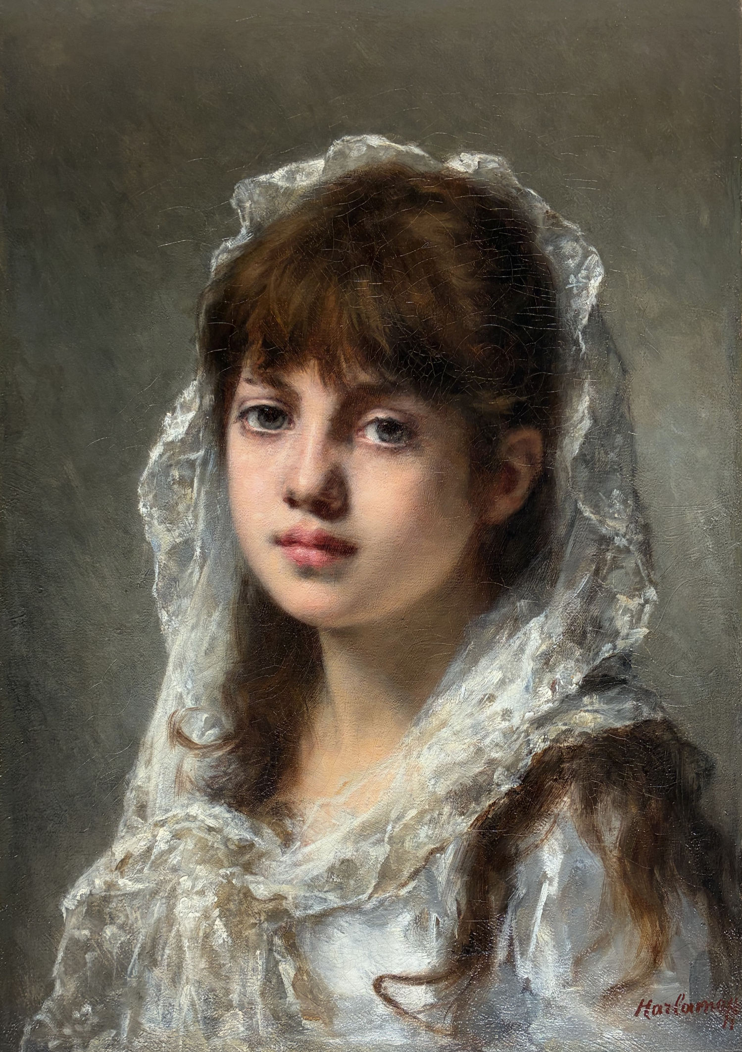 The young model